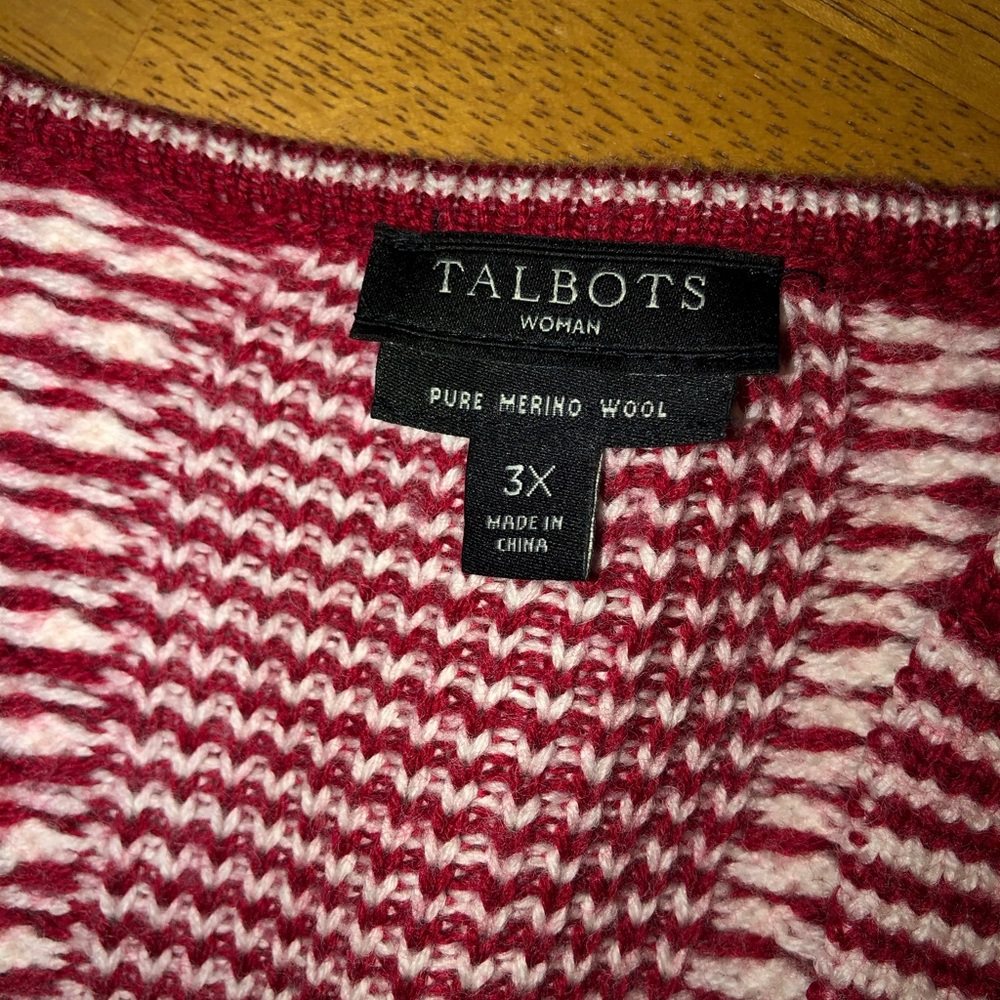 Talbots knitted jacket - Picture 4 of 5